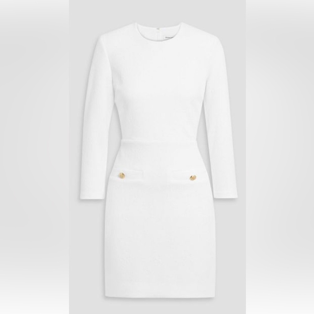 Veronica Beard‎ White Mini Channing Dress US 10
